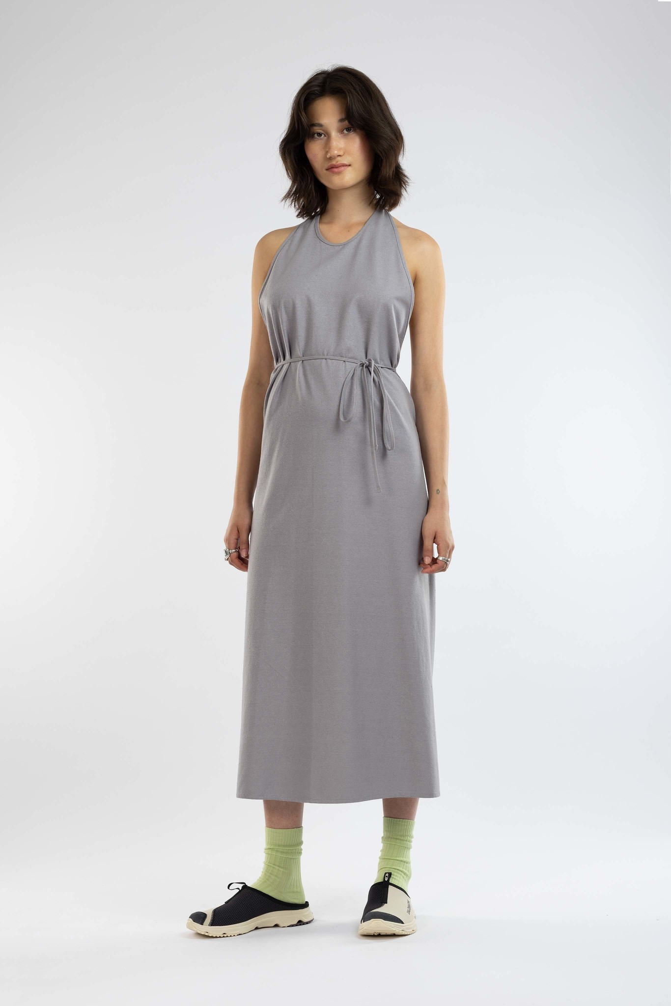 Apron Dress North Purple