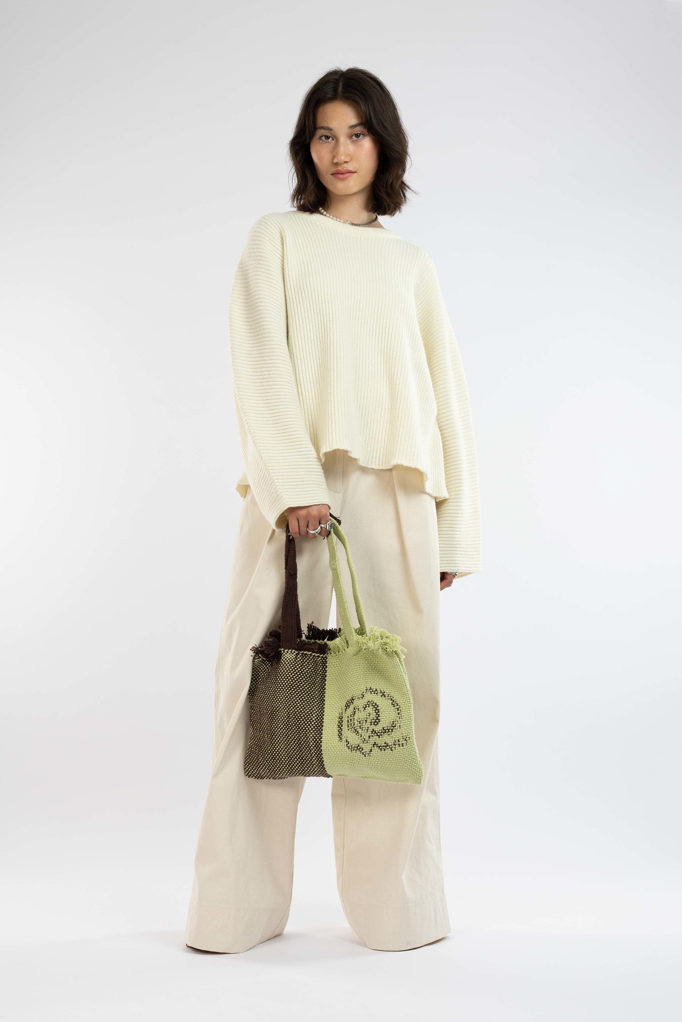 Anna Fiedler Handbag Green/Brown