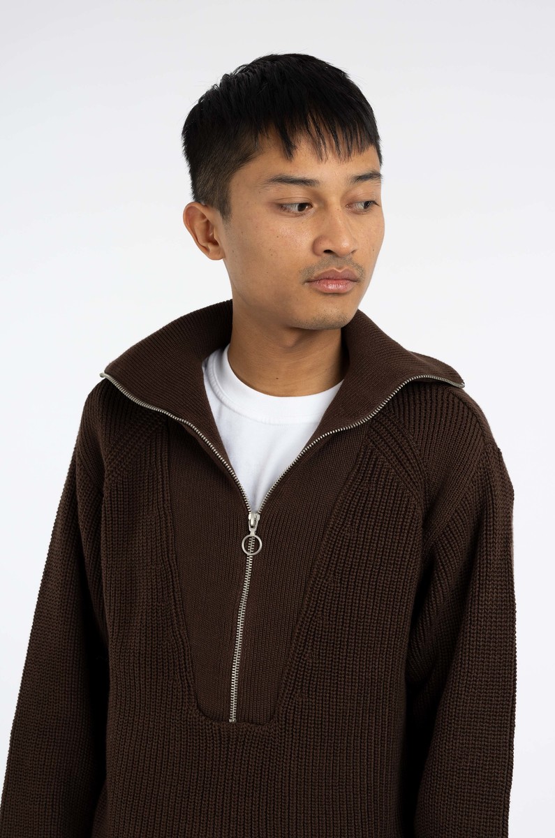 Another Label Another Label Zoe Knitted Pull L/S Brown