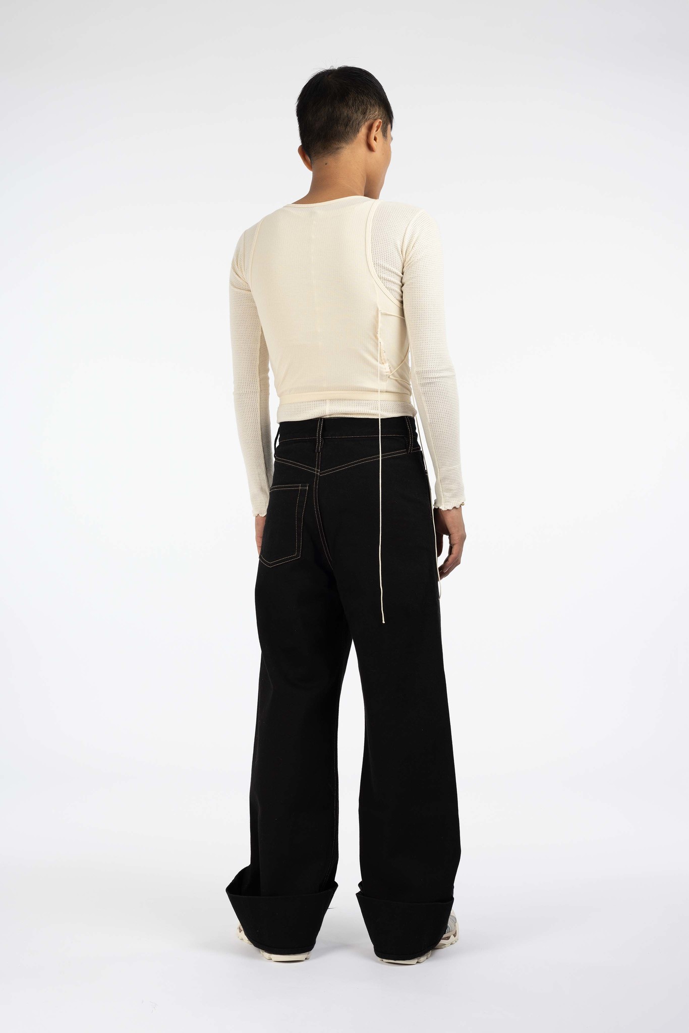 Velde Loose Jeans Contrast Black
