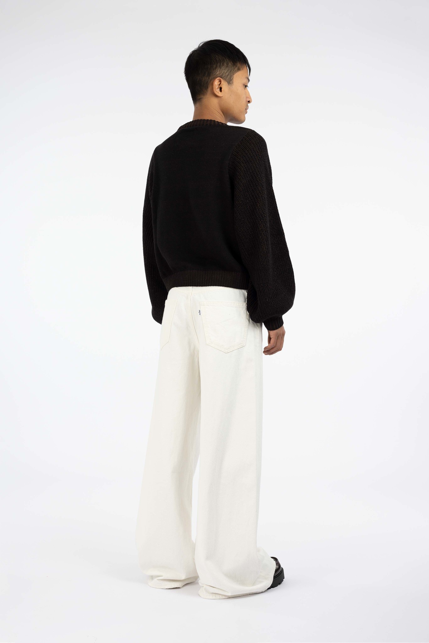 XL Flood White Rinse Jeans