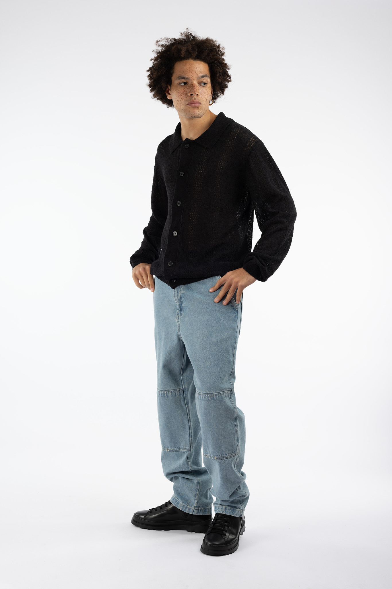 Proper Polo Shirt Black