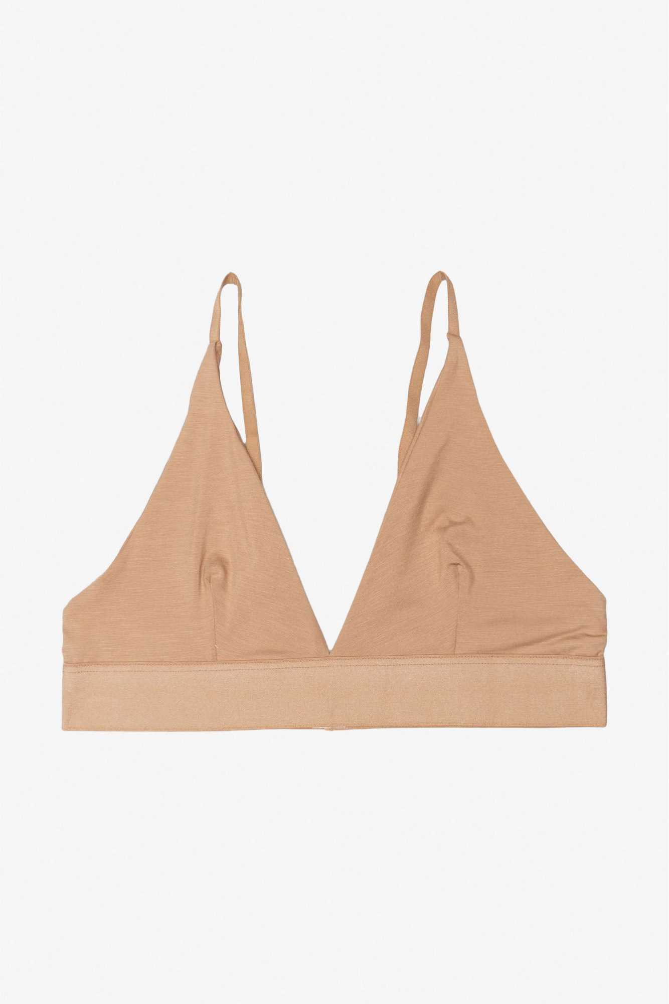 Undyed Triangle Bra