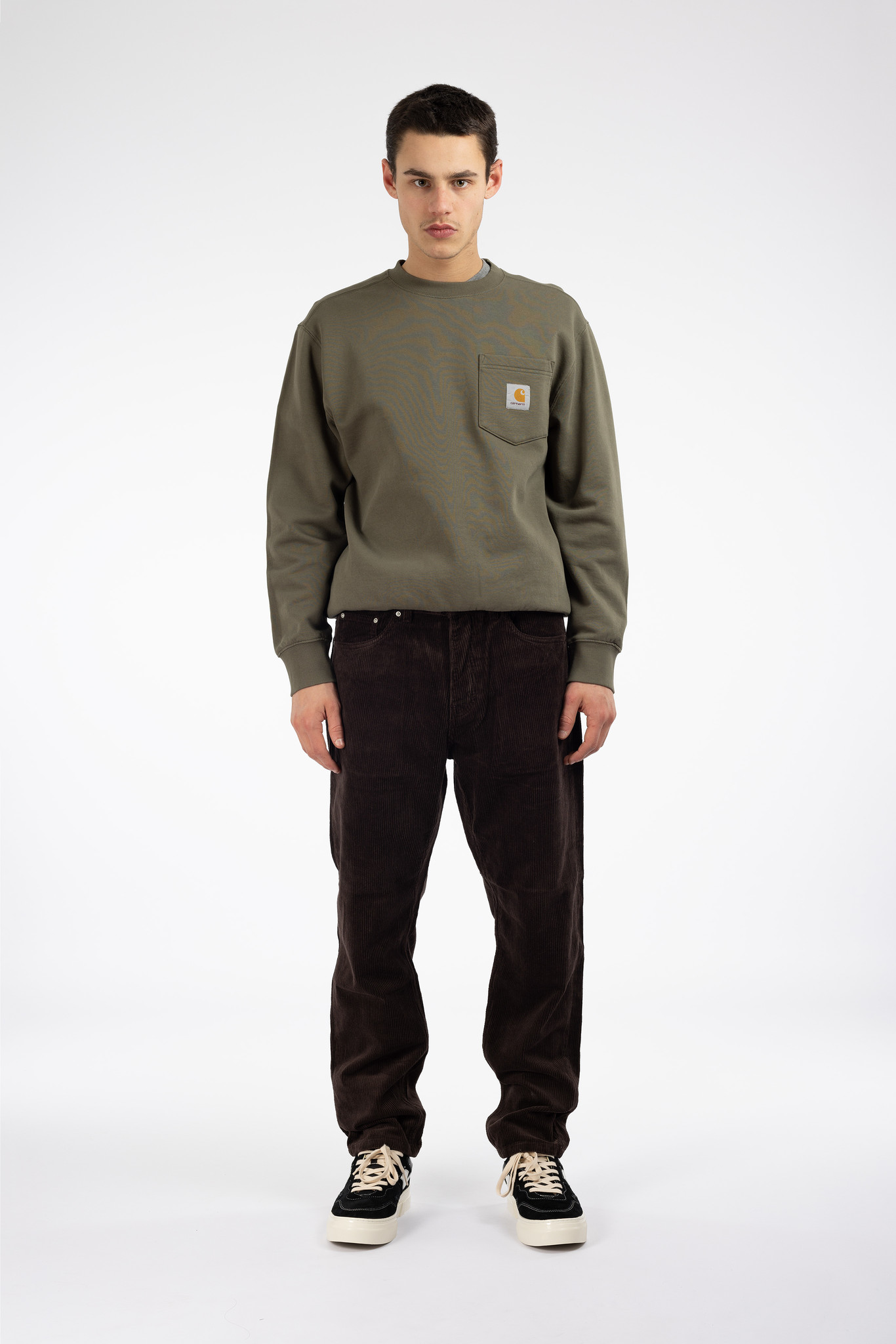 Pocket Sweat Seewead Garment Washed