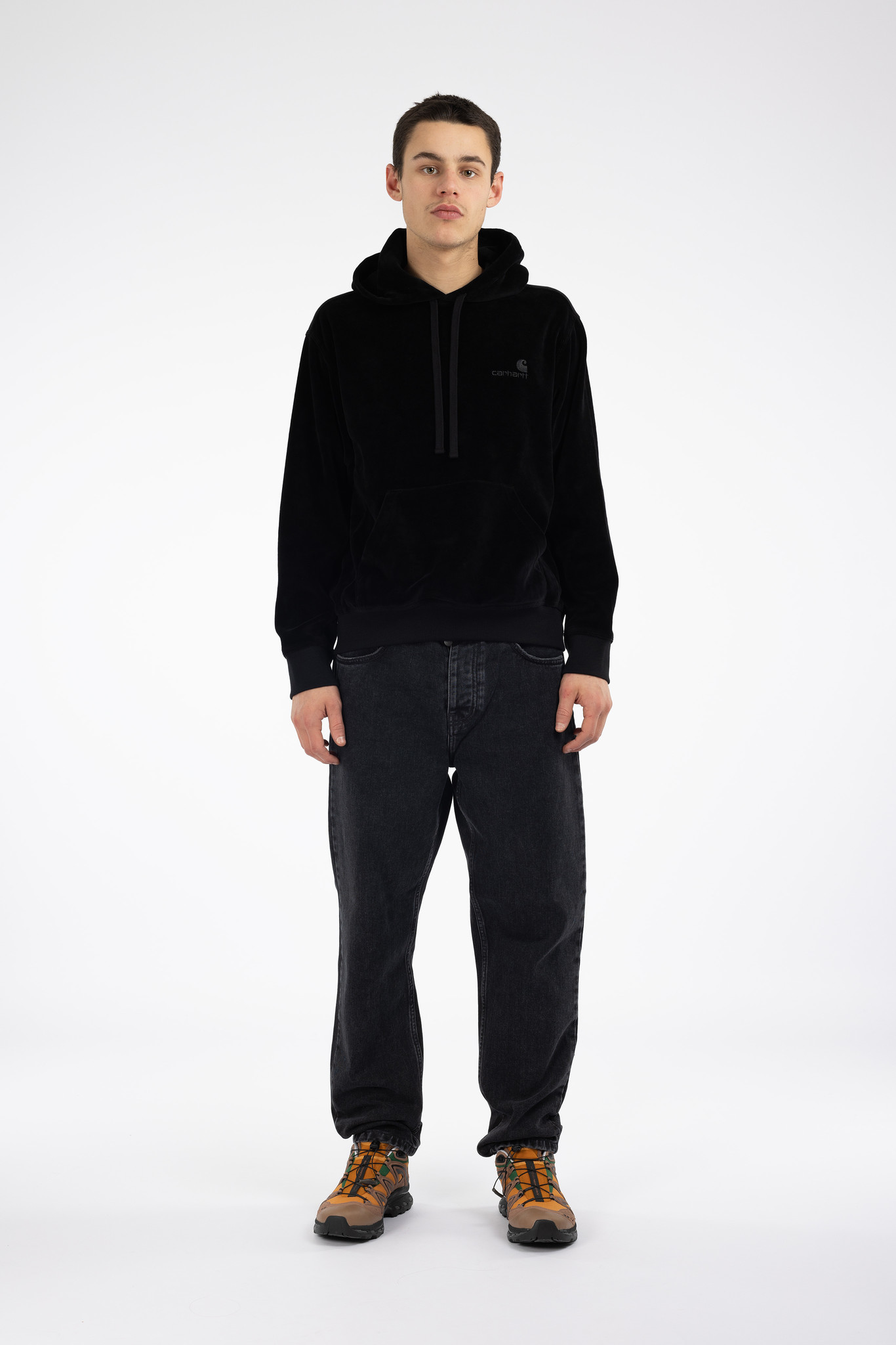 Hooded United Script Sweat