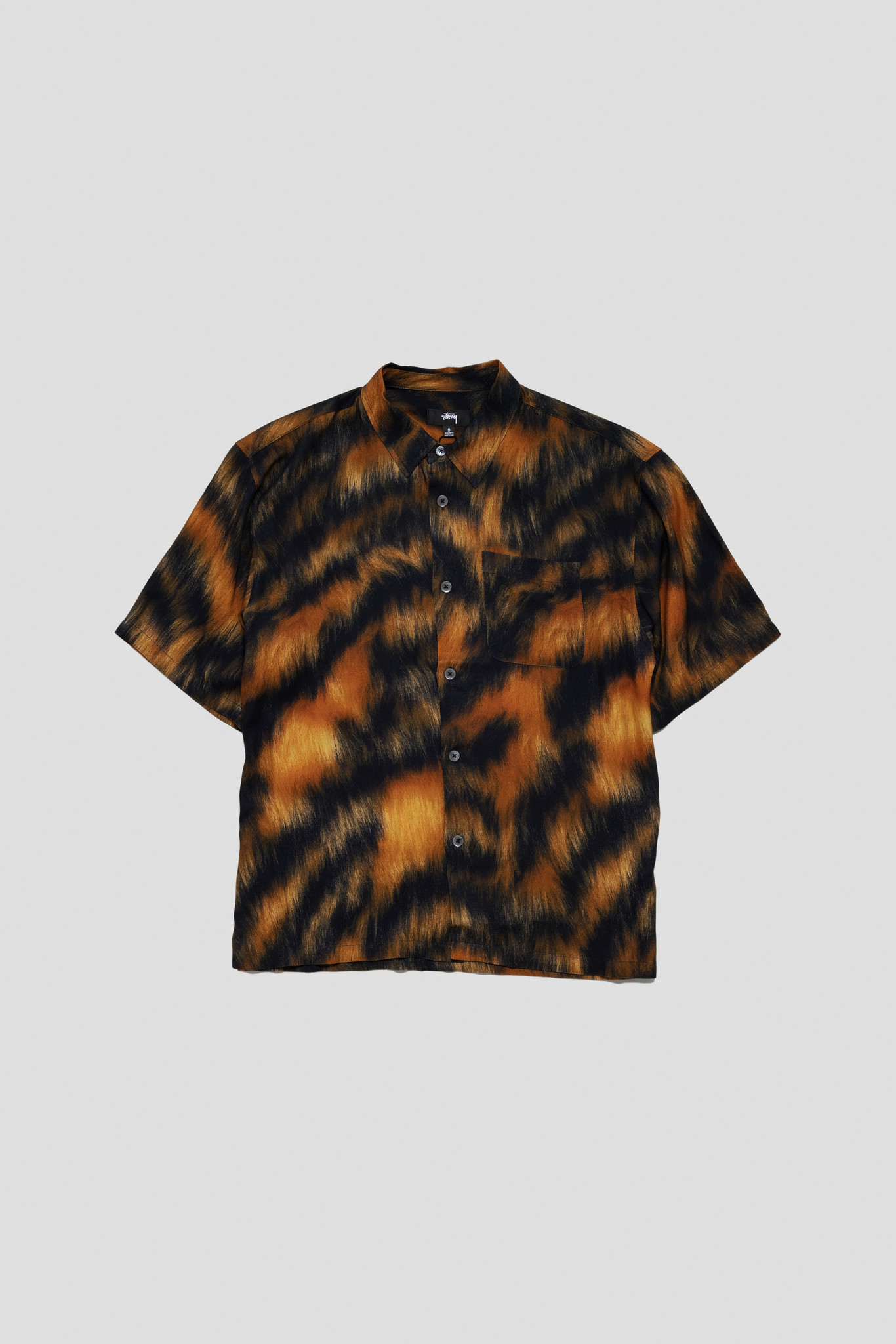 Fur Print Shirt Tiger