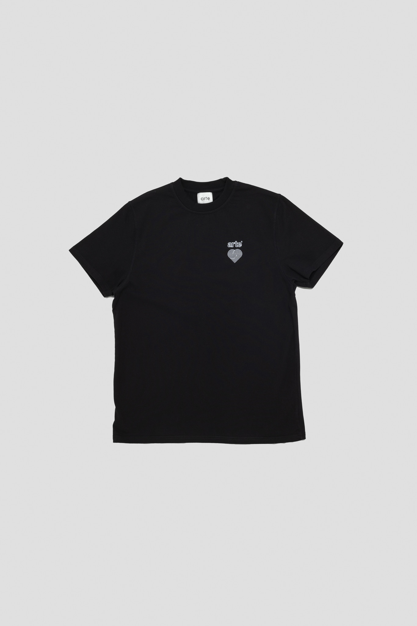 Taut Embroi Logo T-Shirt Black