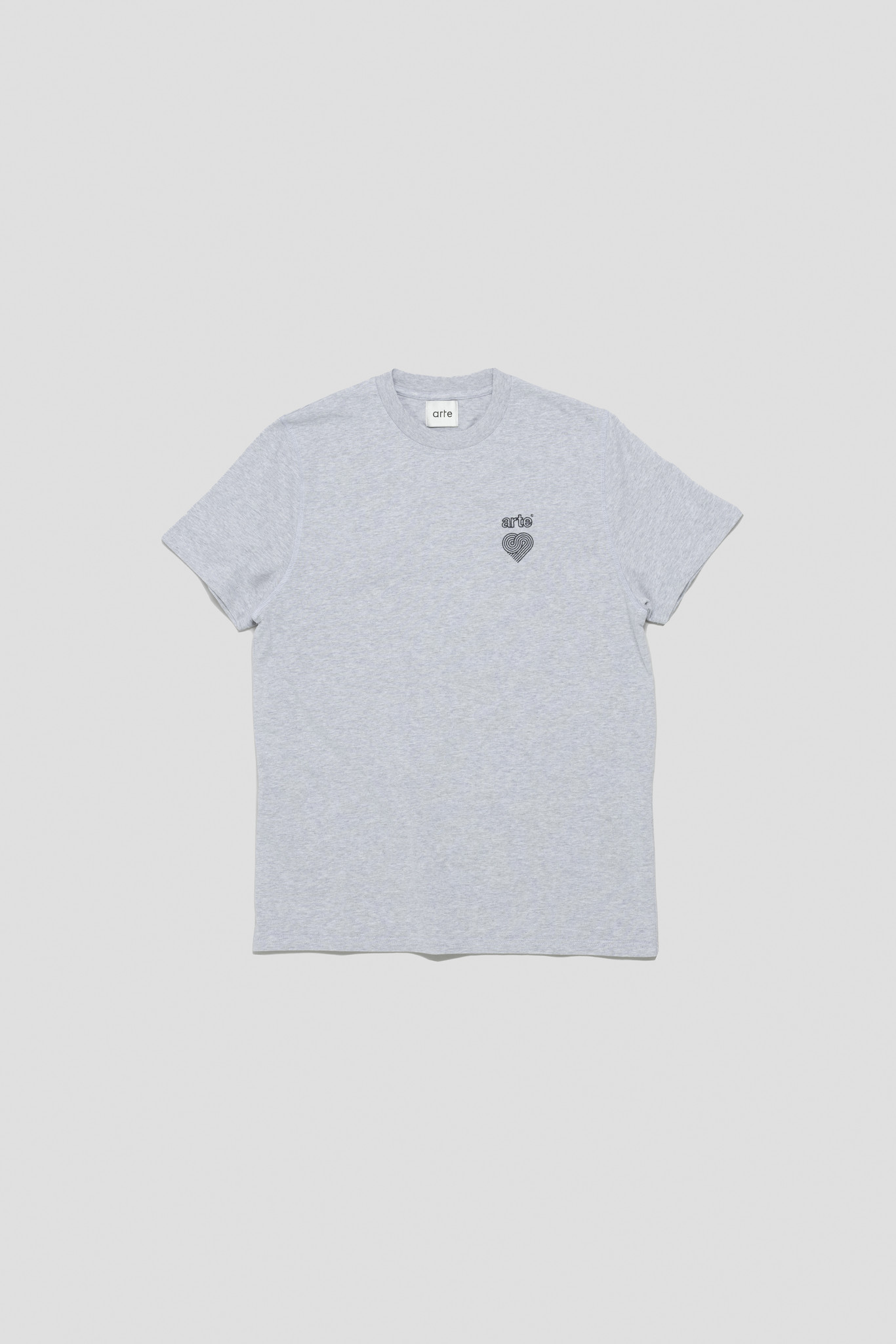 Taut Embroi Logo T-Shirt Grey