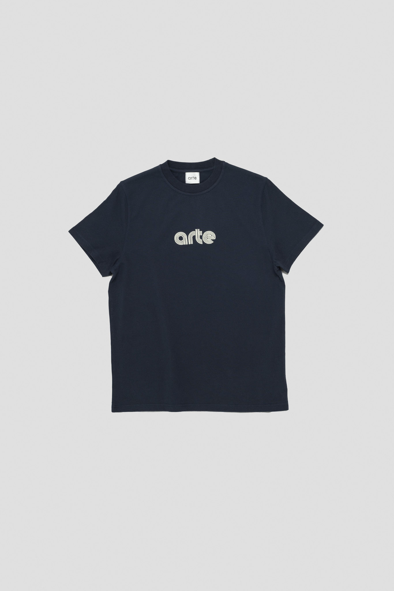 Taut Embroi Logo T-Shirt Navy