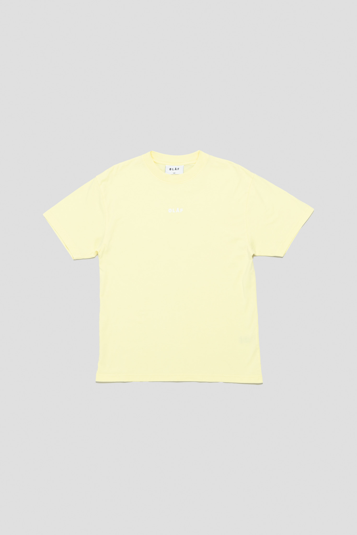 Block Tee Yellow