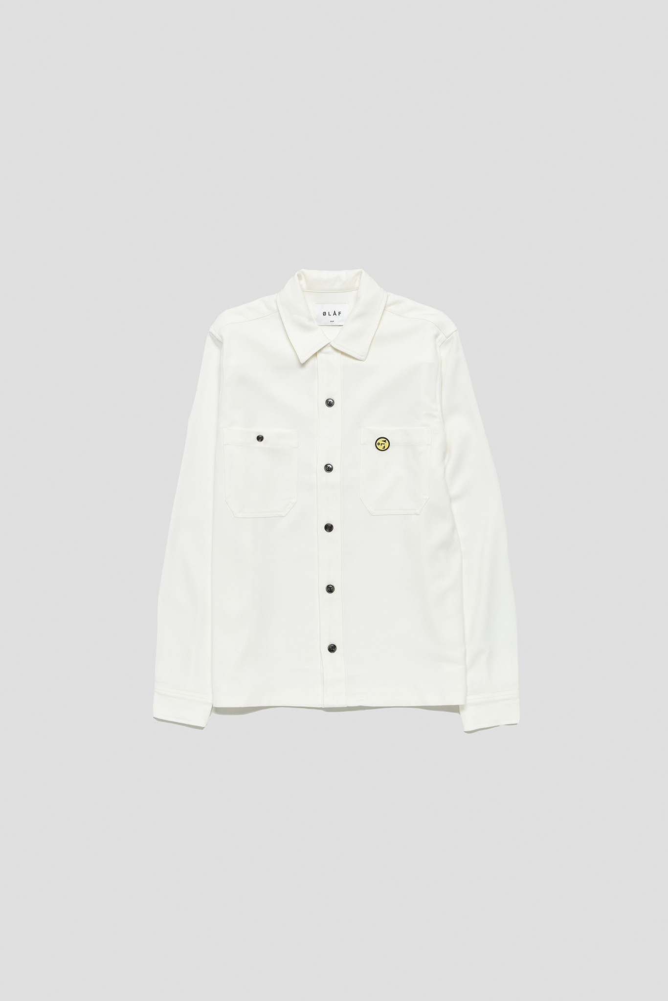 Classic Flannel Shirt White