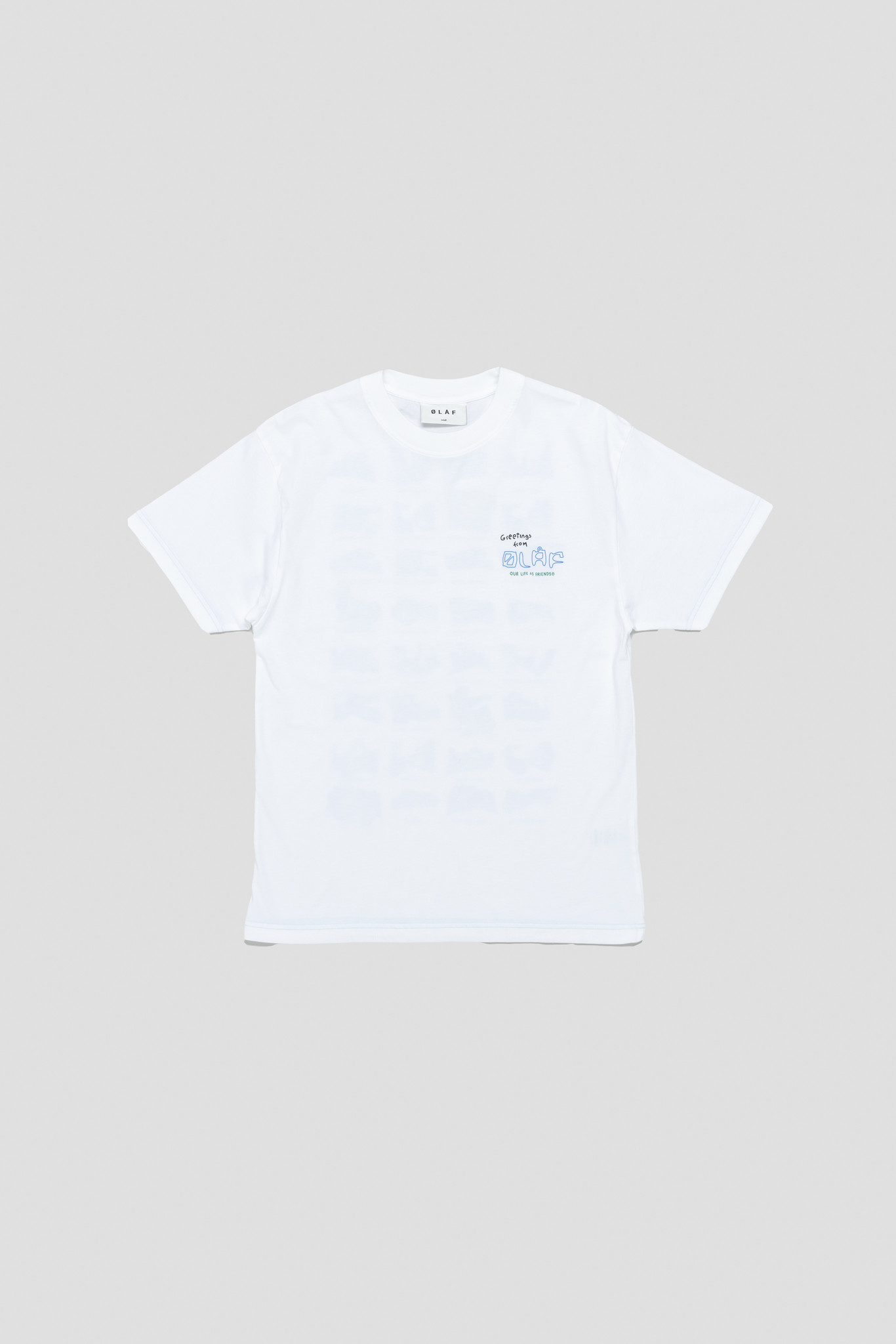 Souvenir Tee Optical White
