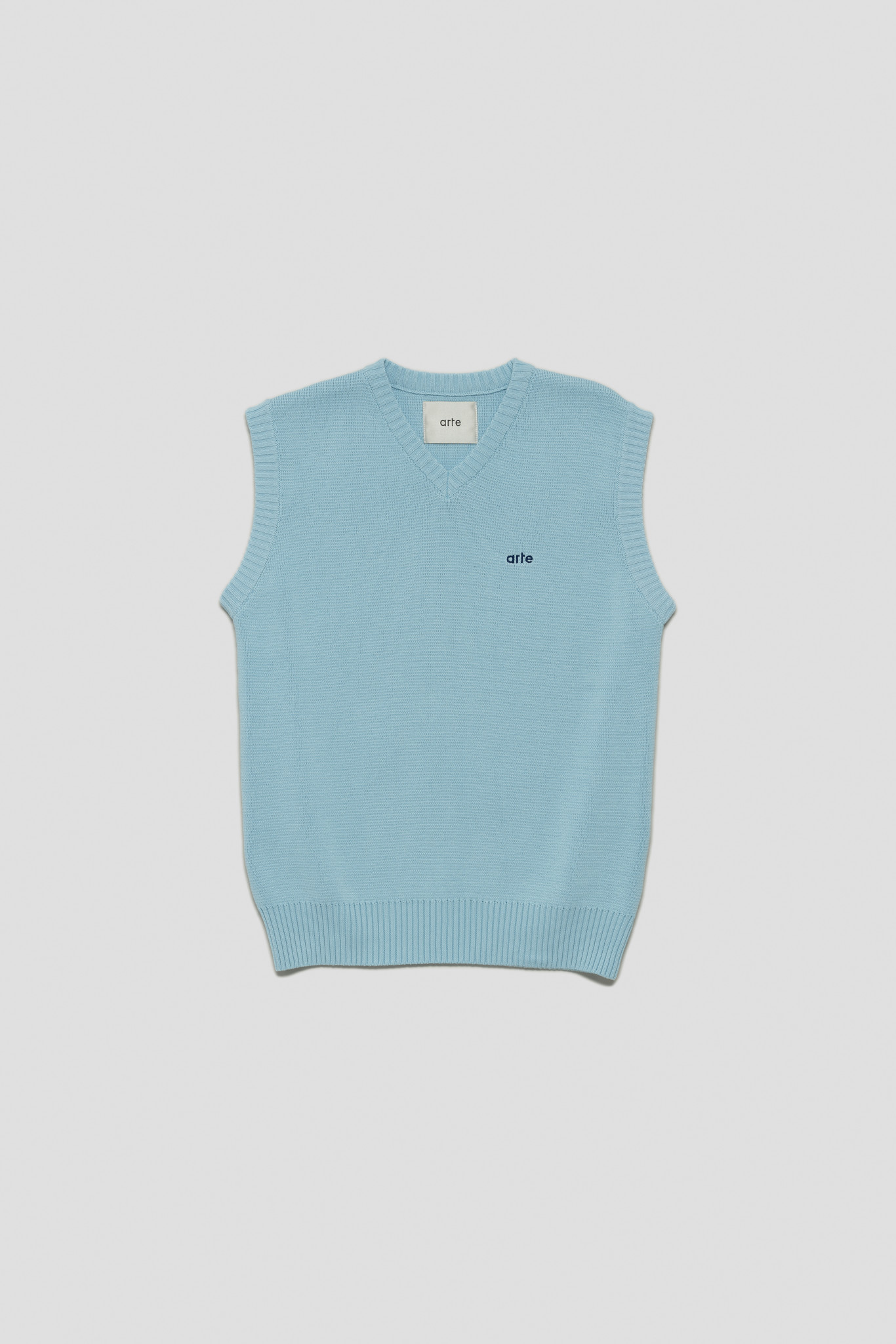 Karl Logo Knit Light Blue
