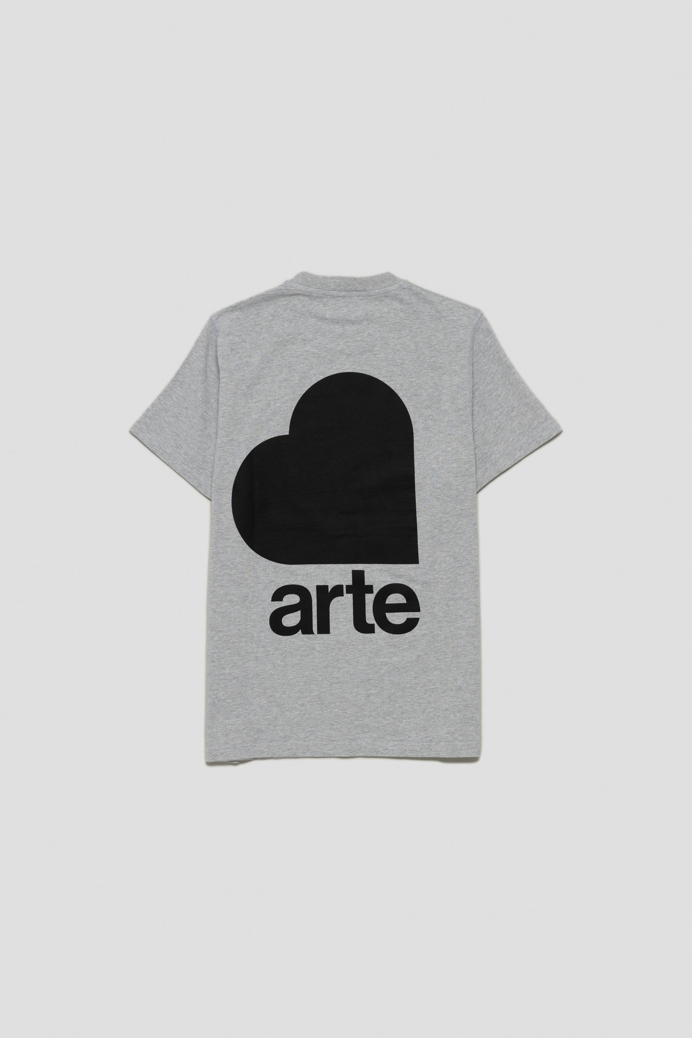 Taut Back Heart T-Shirt Grey