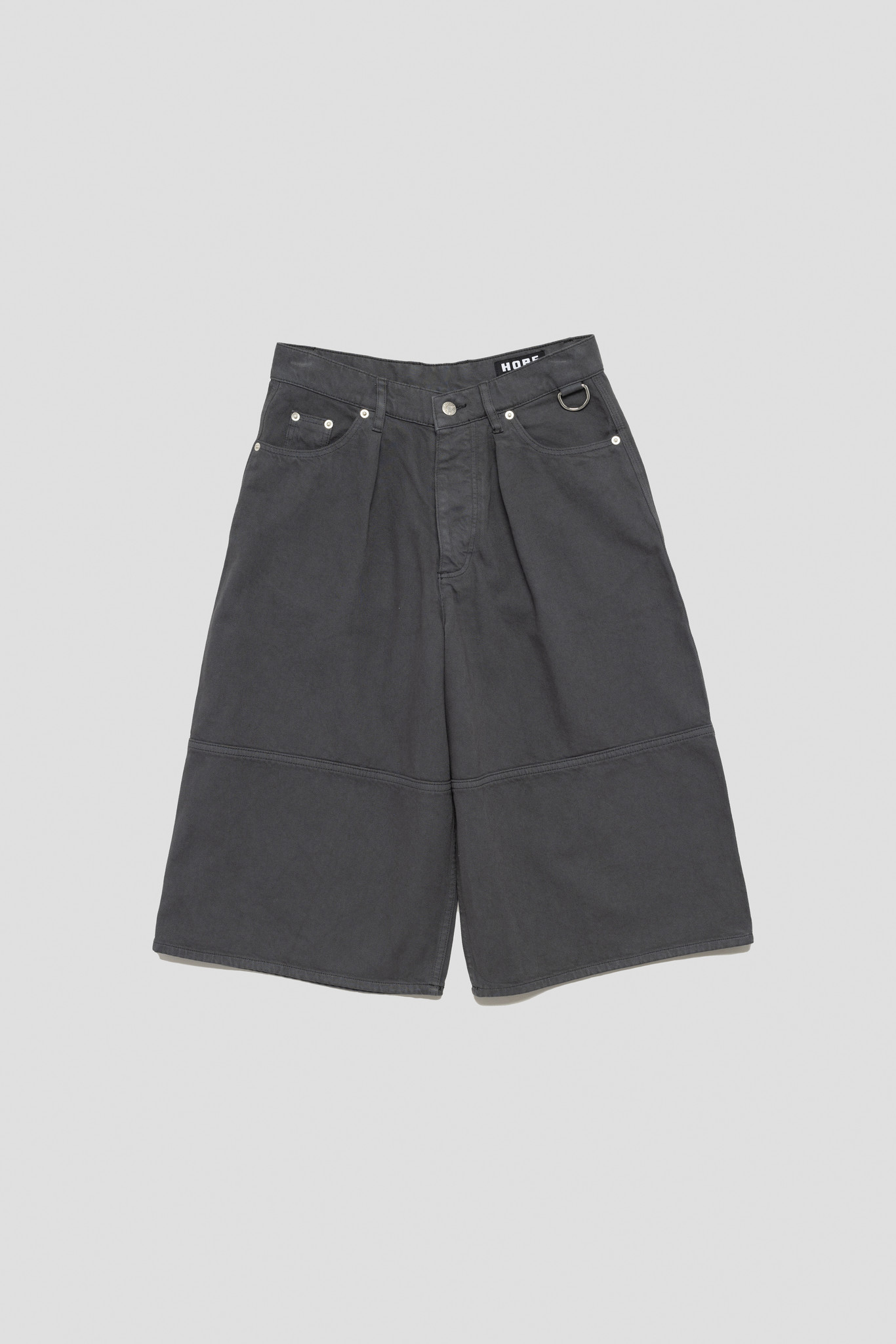 Punt Shorts Faded Black Twill