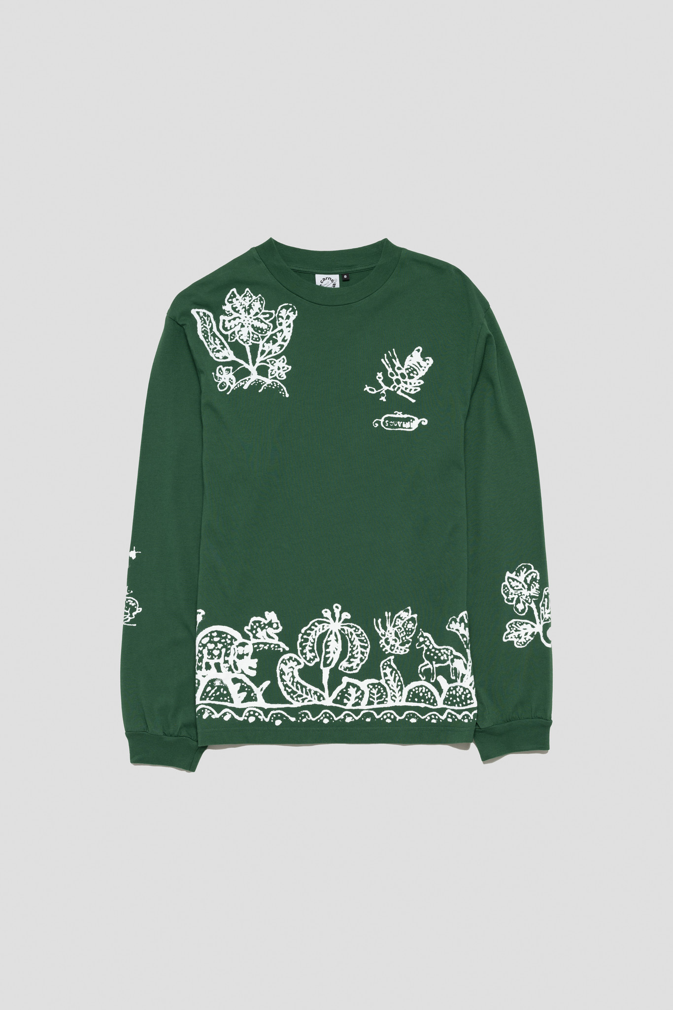 Mysteries of Nature LS Tee Green