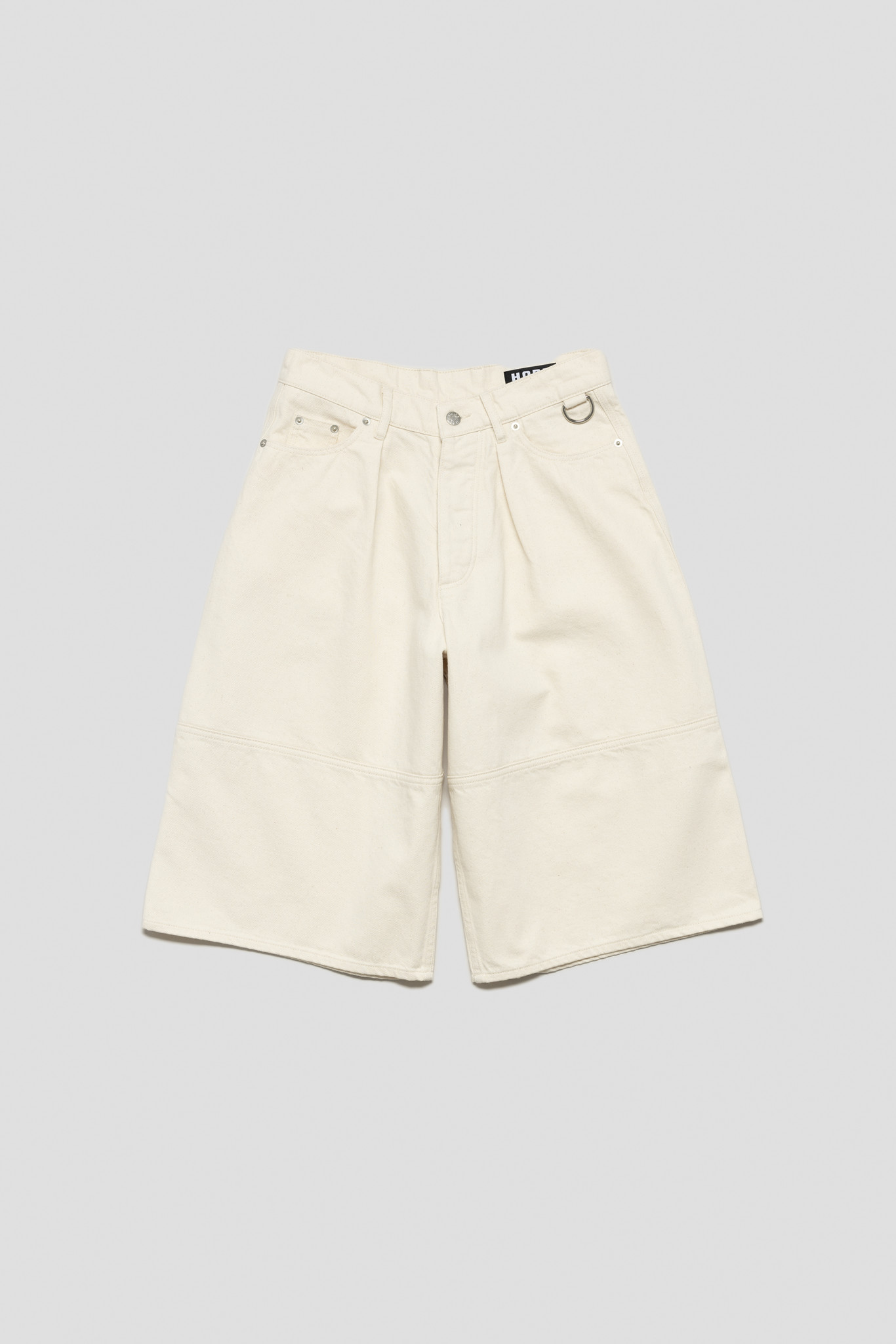 Punt Shorts Ecru Twill