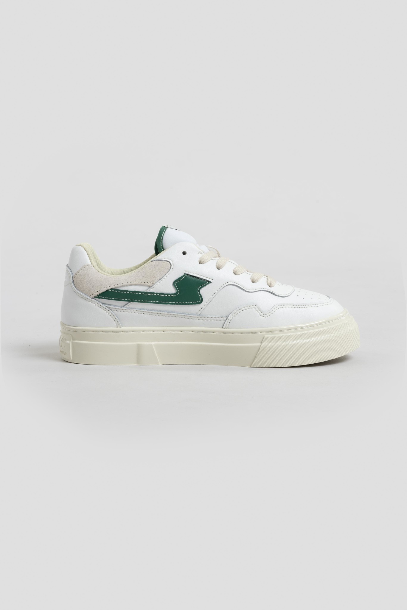 Pearl S-Strike Leather White/Green