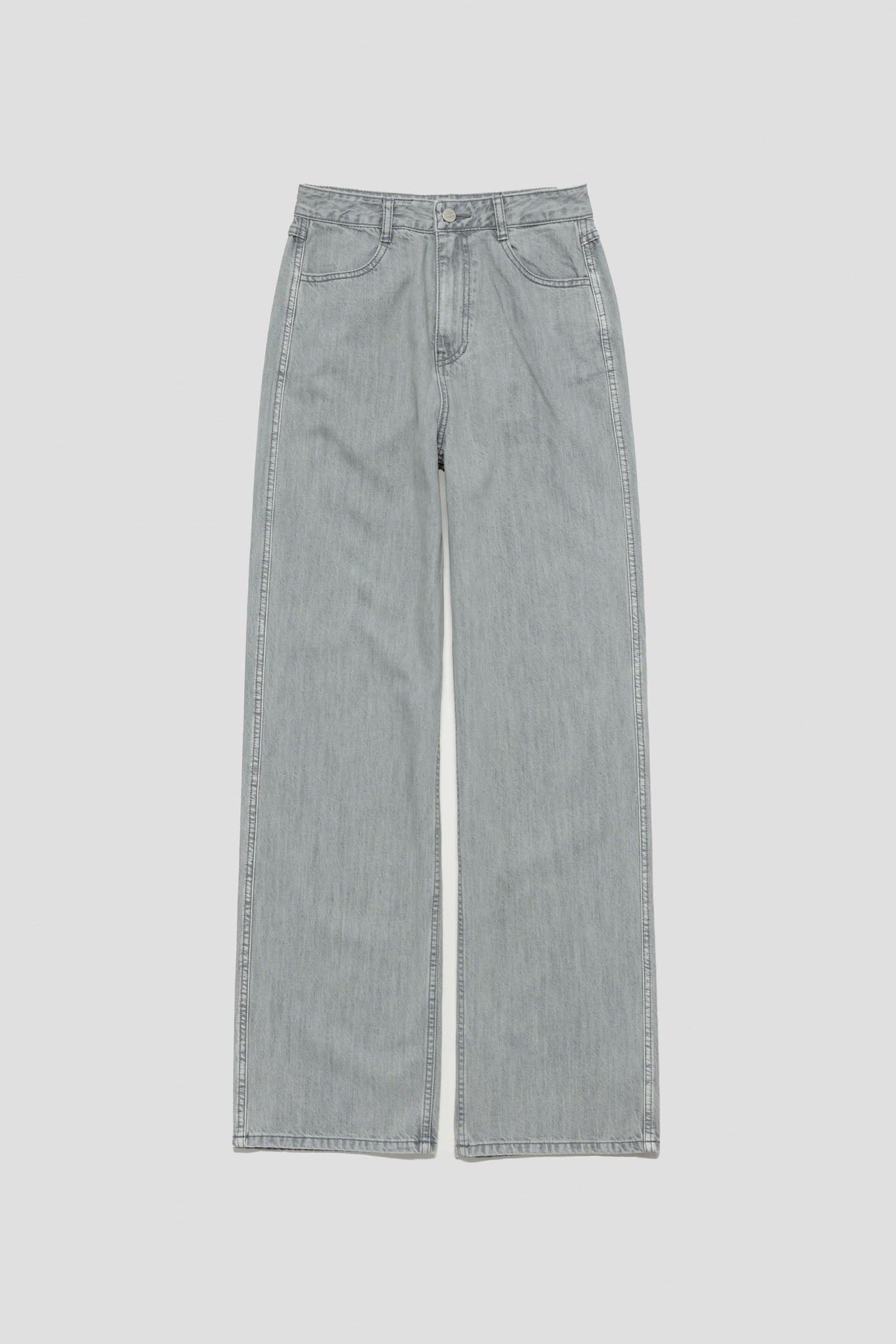 Semi Wide Boot Cut Blue Grey