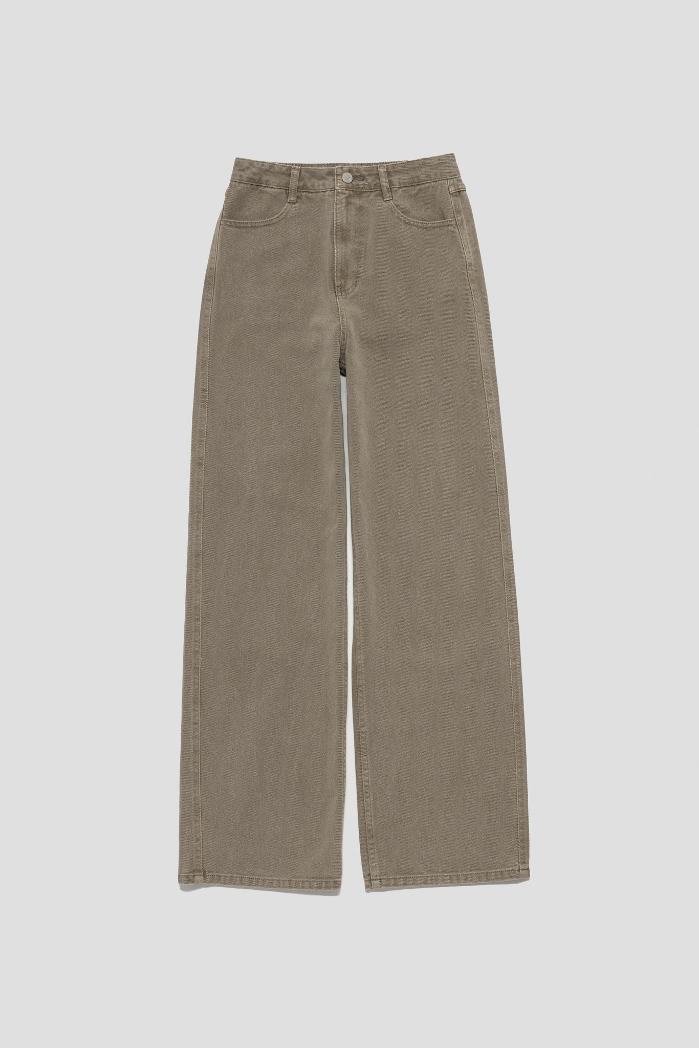Semi Wide Boot Cut Brown