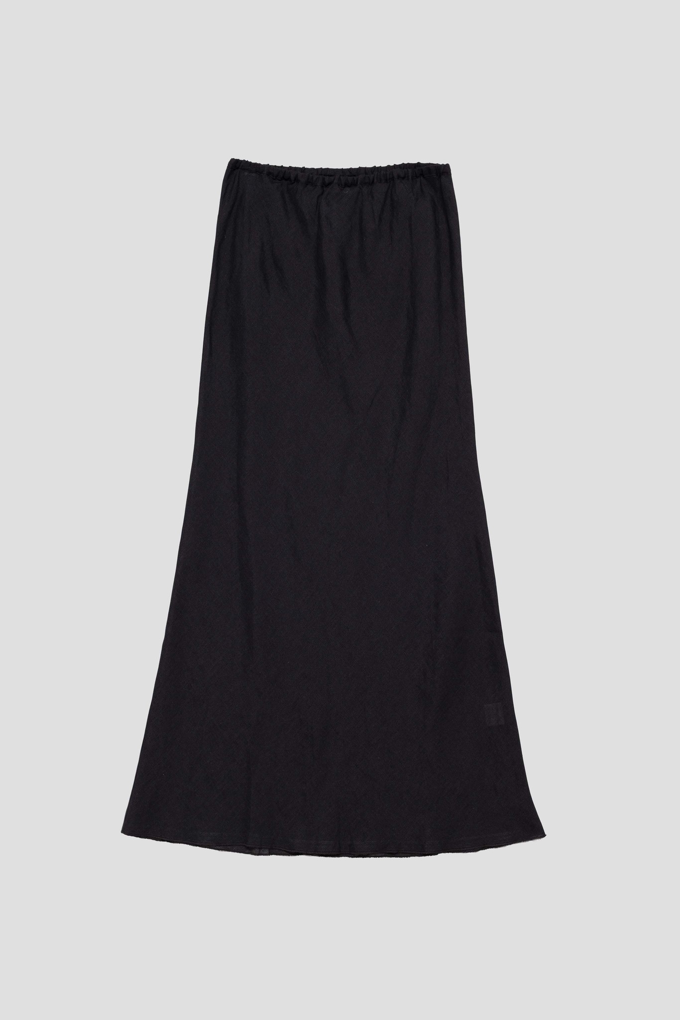 Dydine Skirt Sheer Linen Black