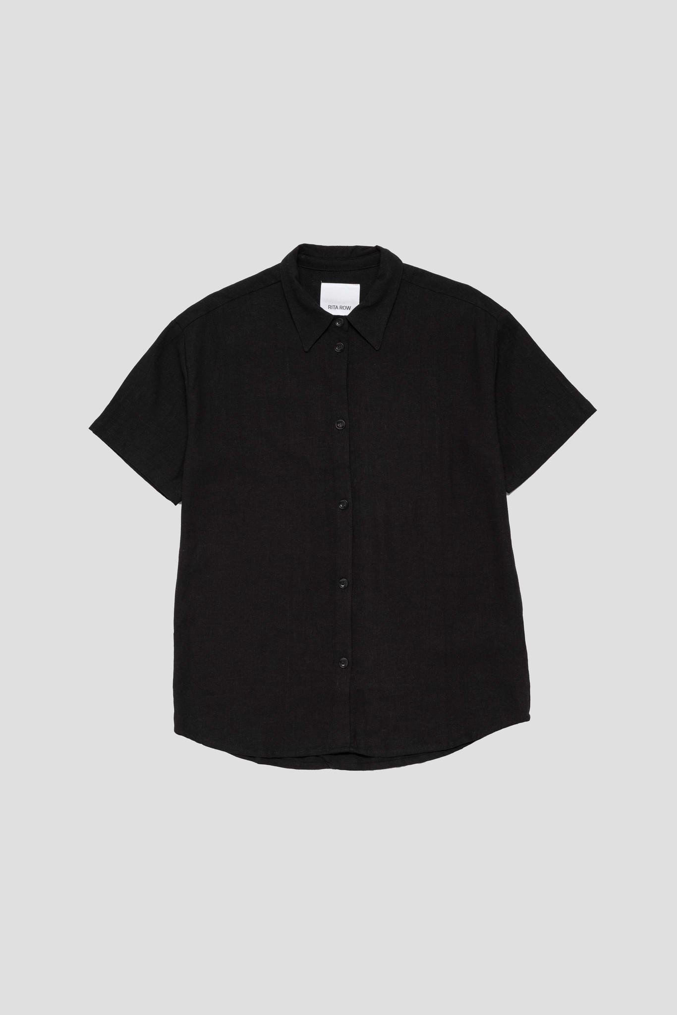 Barbra Boyfriend Shirt Black