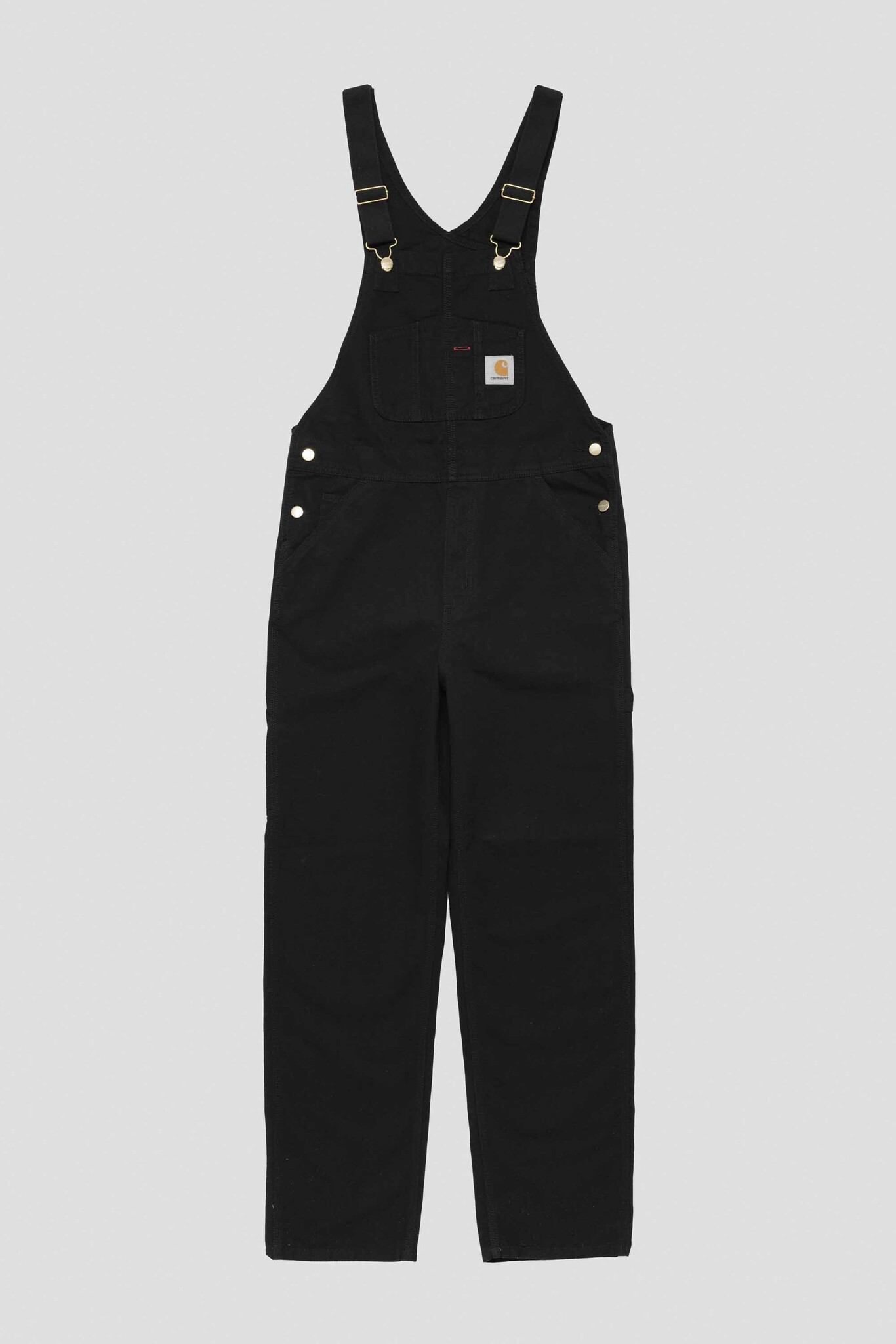 Bib Overall Black Rinsed