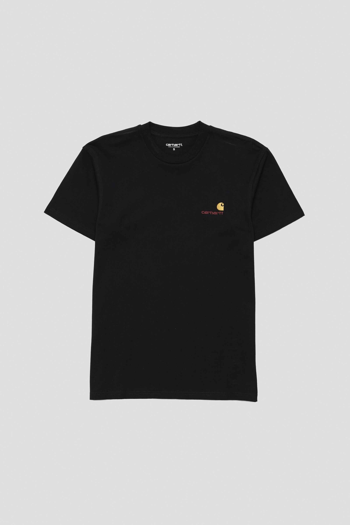 S/S American Script T-Shirt Black