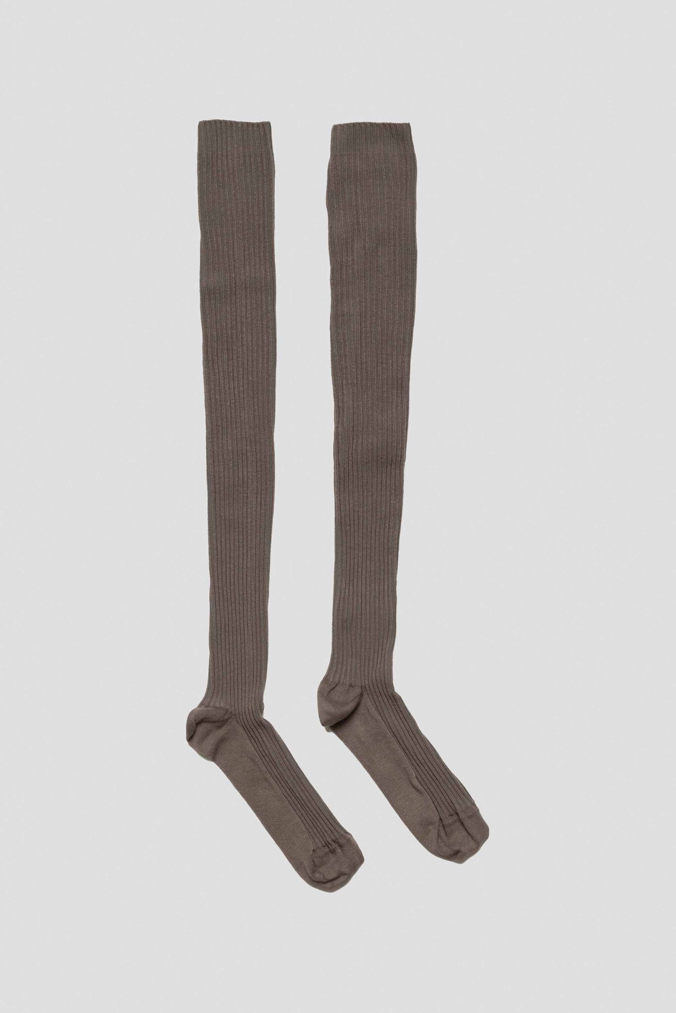 Overknee Socks Brown