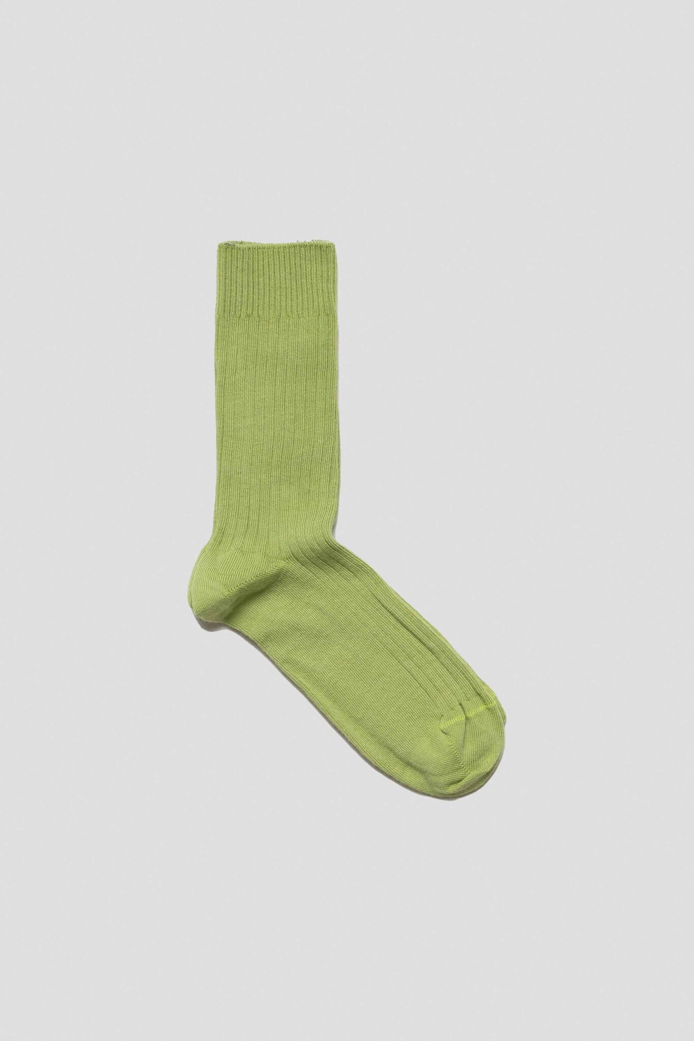 Rib Ankle Socks Mun Green
