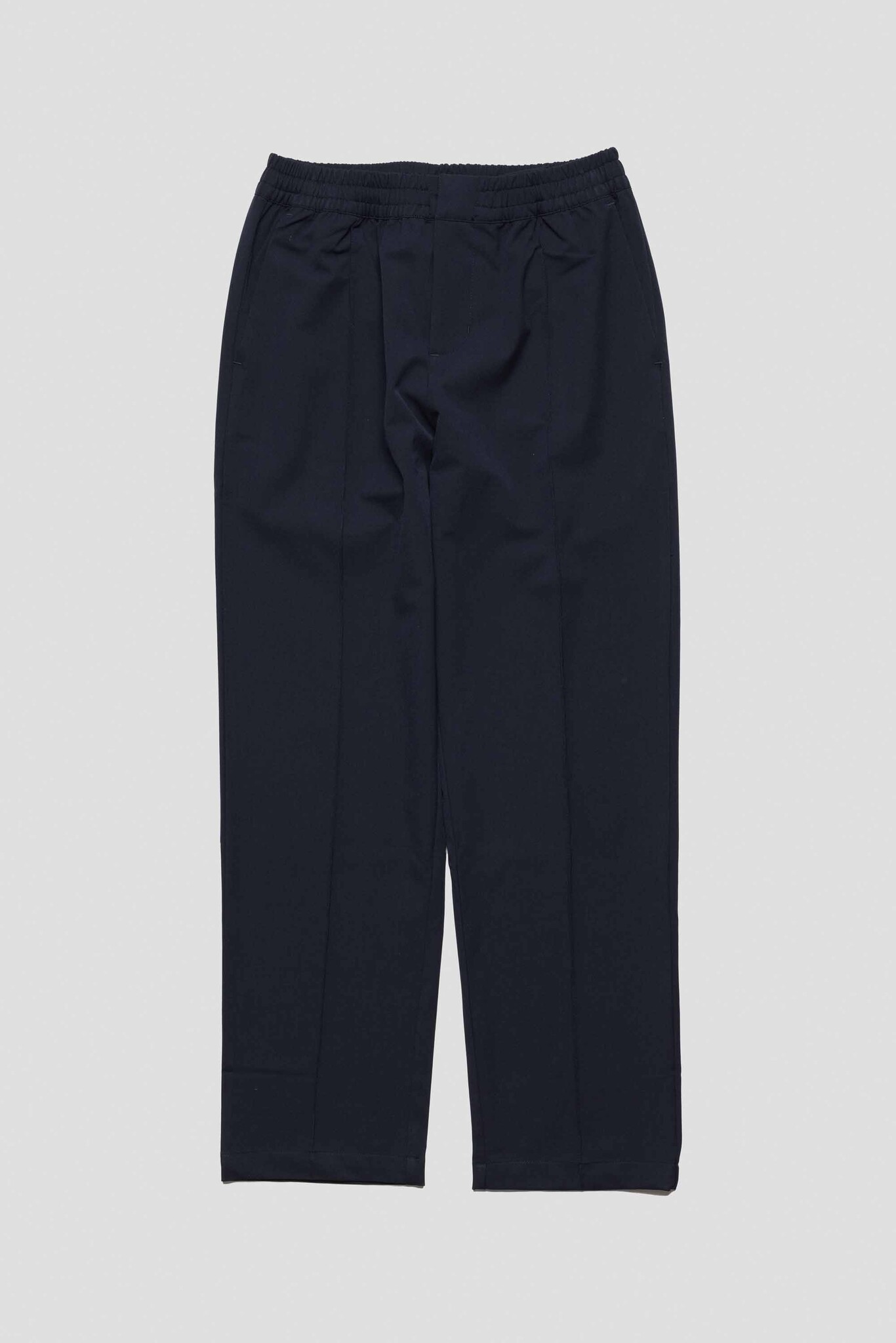 Wooly Pintuck Trousers Navy