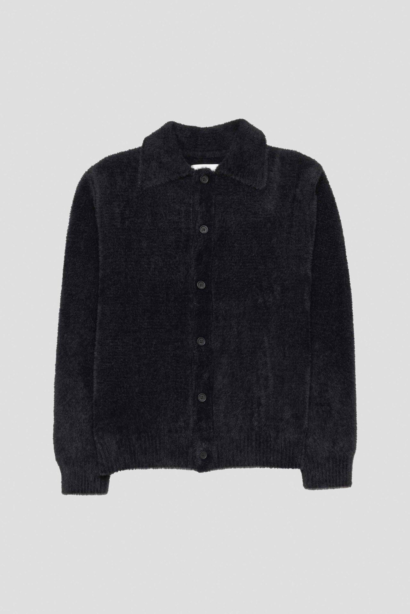 Kyle Fluffy Cardigan Black