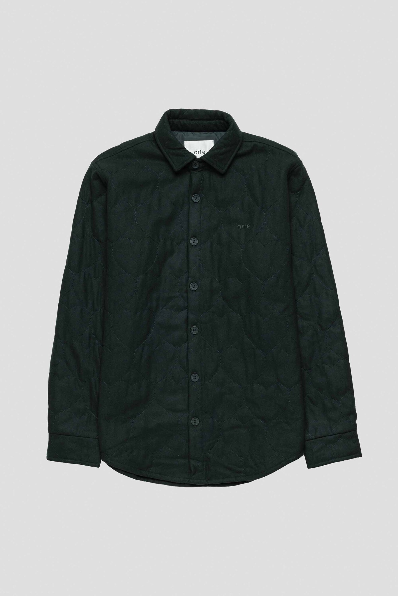 Stockton Padded Shirt Dark Green