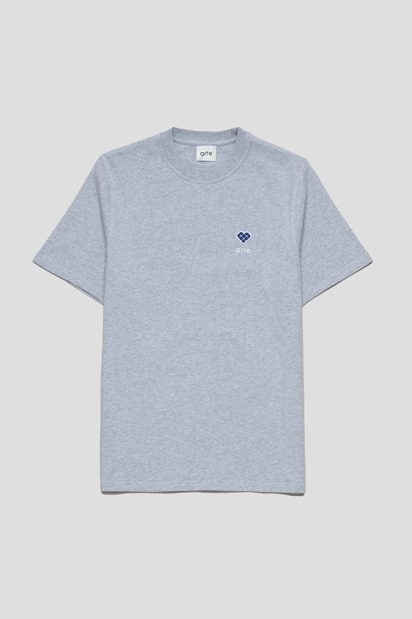 Tommy Heart Patch Grey