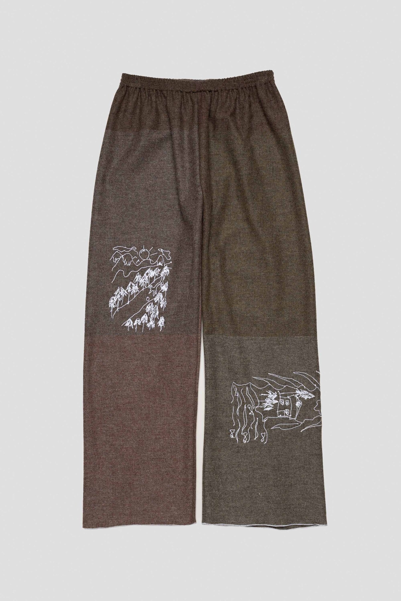 brown trousers with summer plans