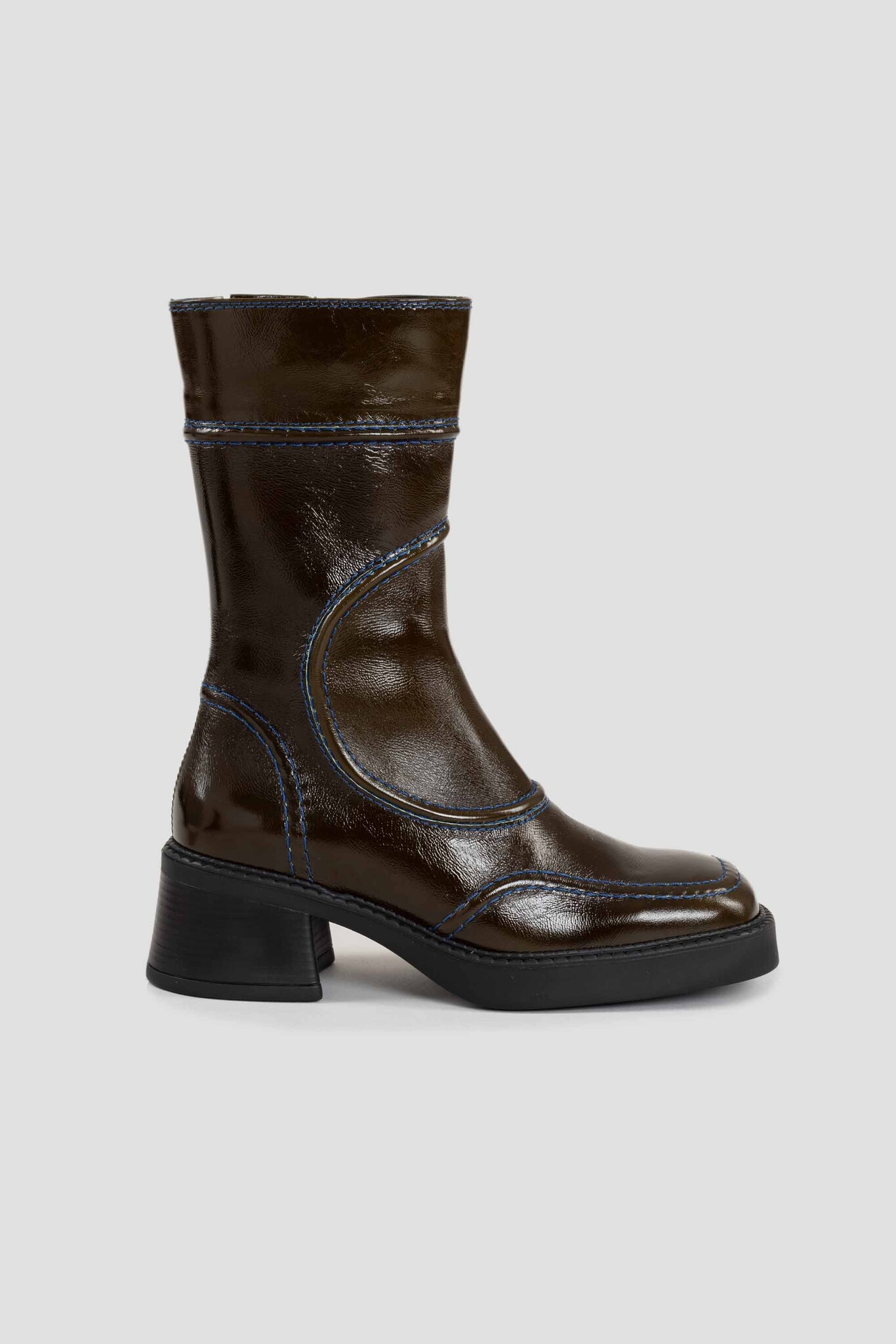 Malene Ankle Boots Khaki