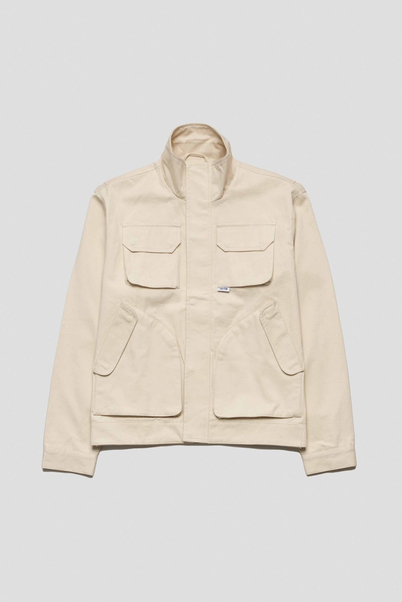 Jaden Cargo Jacket Cream
