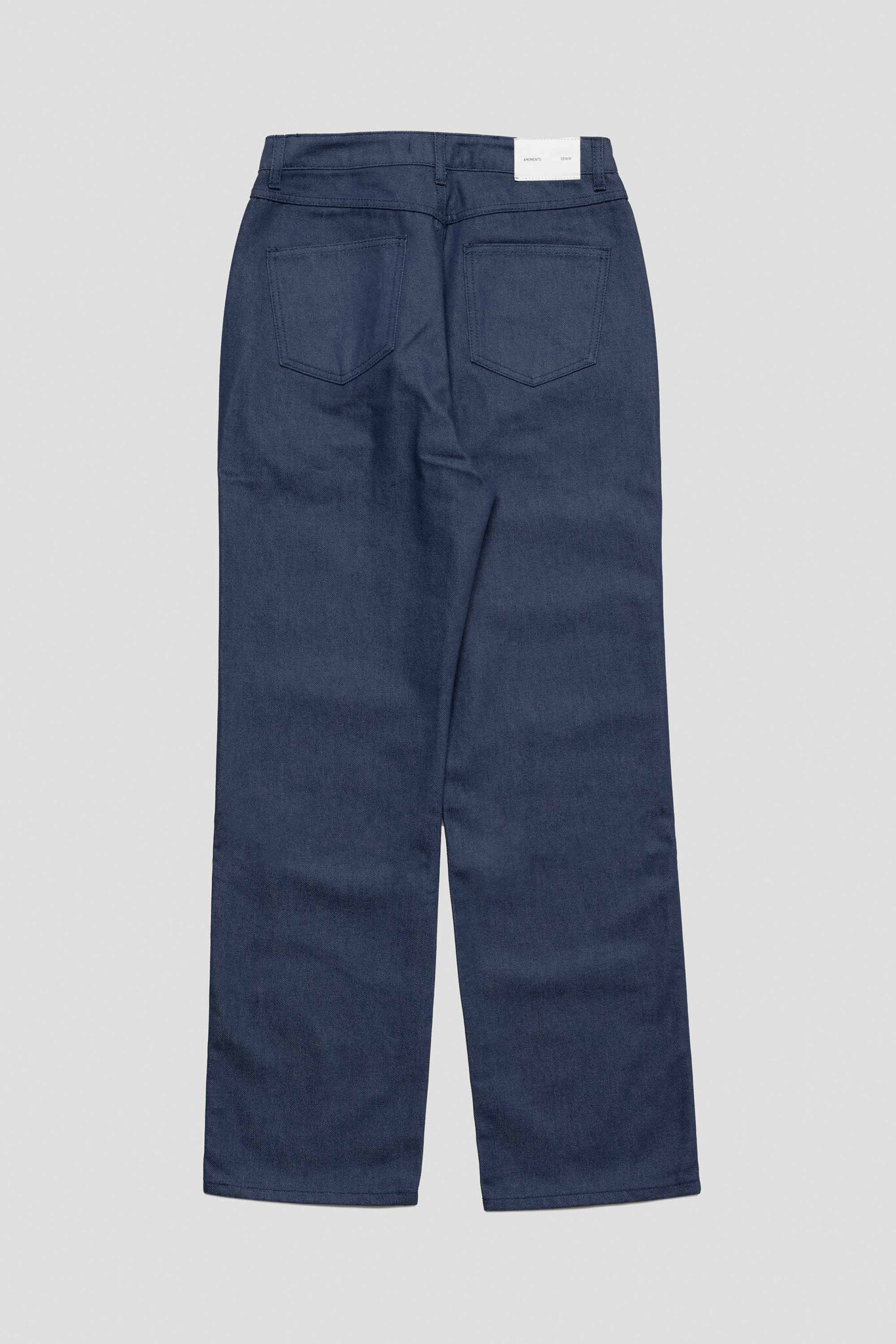 Mens Semi Wide Denim Blue