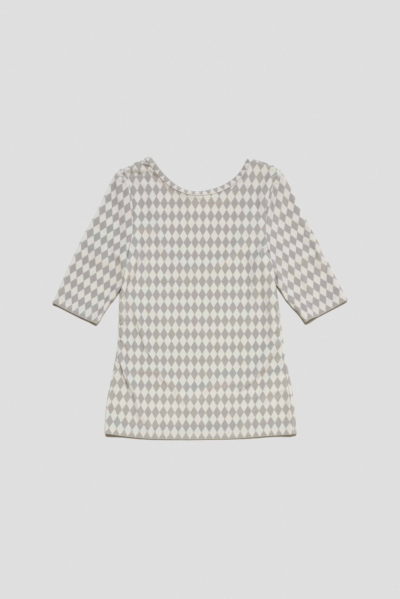 Printed Back Cut Out T-Shirt Mix