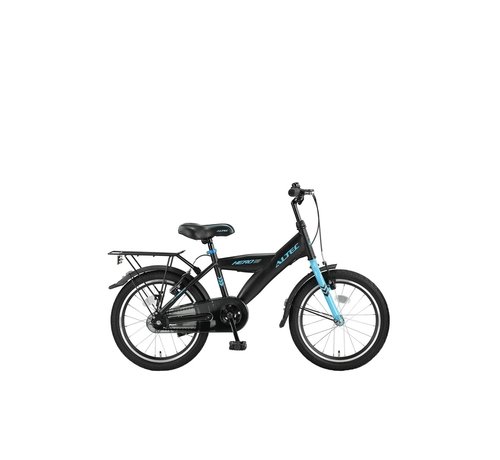 Altec Hero 18 inch jongensfiets Zwart-Blauw