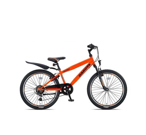 NIHIL Altec Dakota 24inch Jongensfiets 7speed Neon Orange