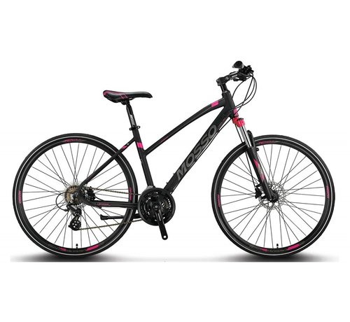 Mosso Legarda 1924-24speed LSM- HYDbrake 41cm Zwart-Roze