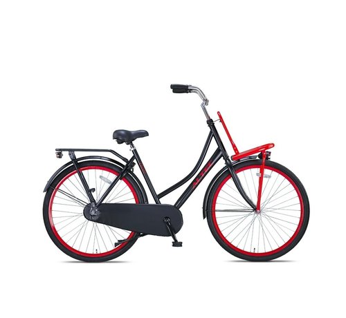 Altec Classic 28inch Transportfiets Zwart-Rood 2020 Nieuw
