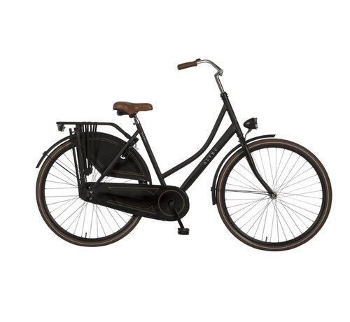 Altec London 28 inch Omafiets Mat Zwart 55cm