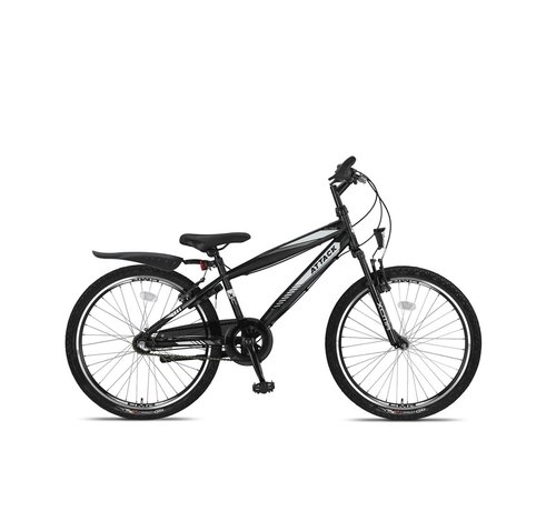Altec Attack 24inch Jongensfiets N-3 2021 Zwart