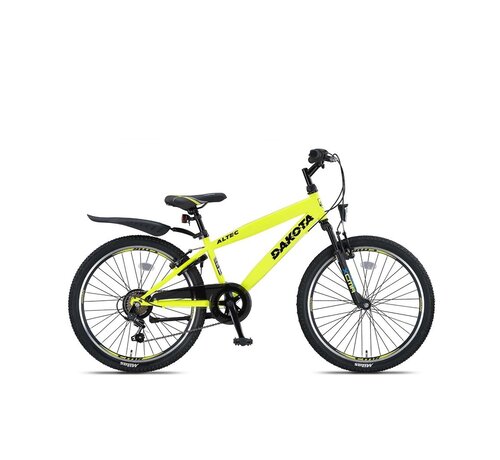 Altec Dakota 24 inch Jongensfiets Neon Lime RRR