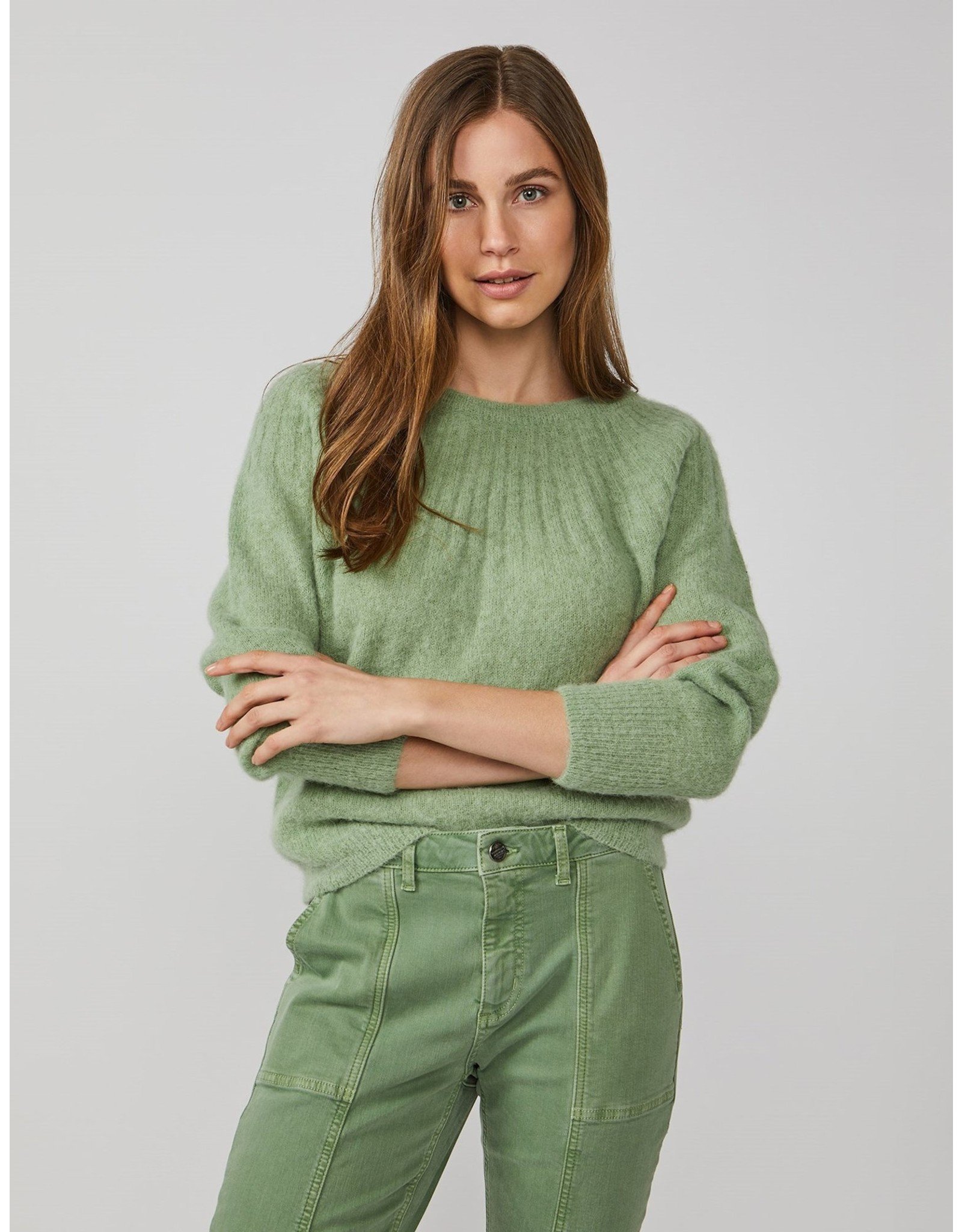 Summum Matcha Green Sweater