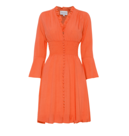 Americandreams Dress Sally Short - Burnt Orange