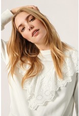 Soaked in Luxury Brogan Sweatshirt - Whisper White