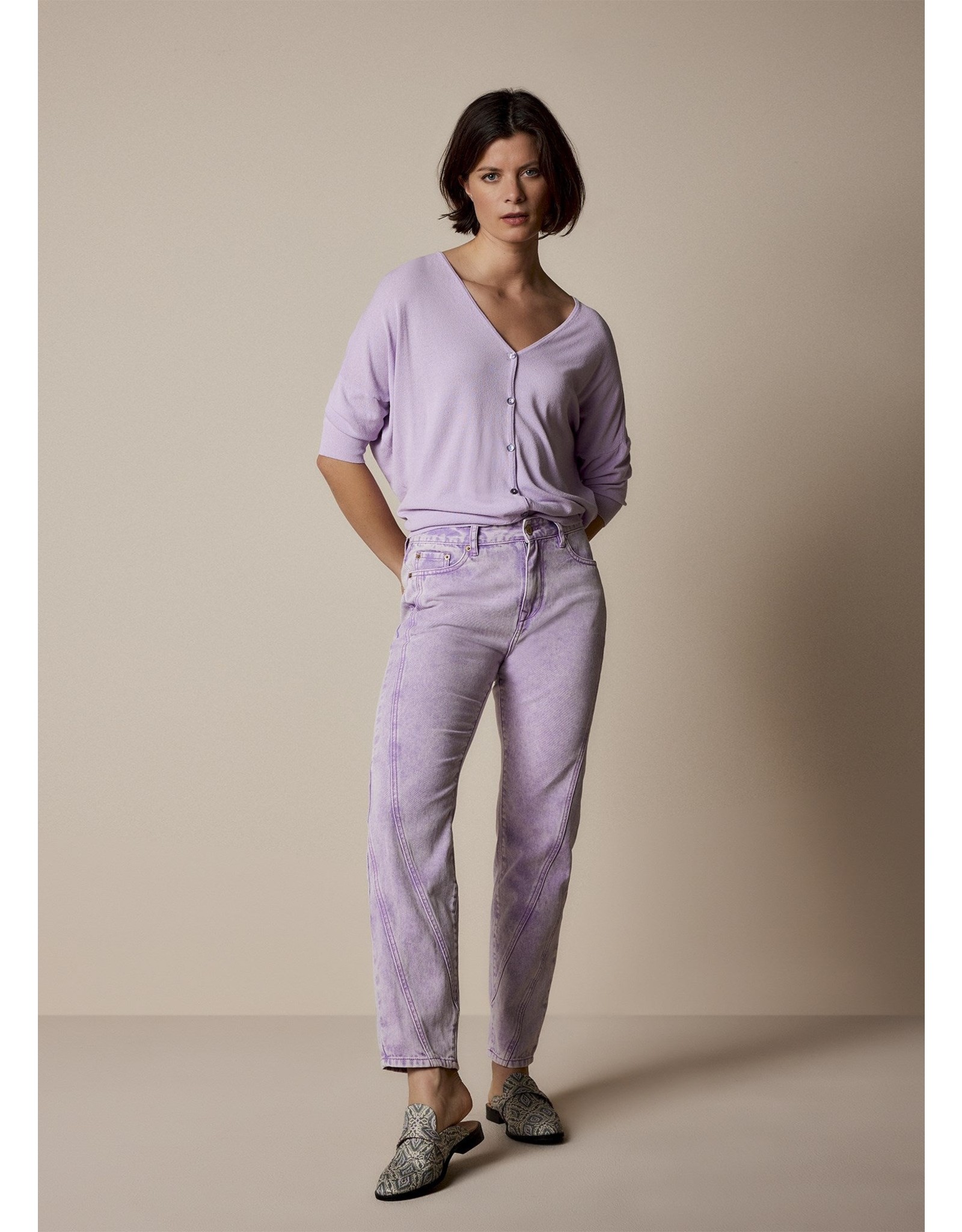 Summum Cardigan - Soft Orchid